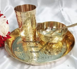 পিতলের ডিজাইন নওয়াবি সেট